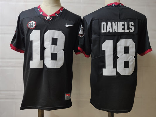 Georgia Bulldogs #18 Daniels