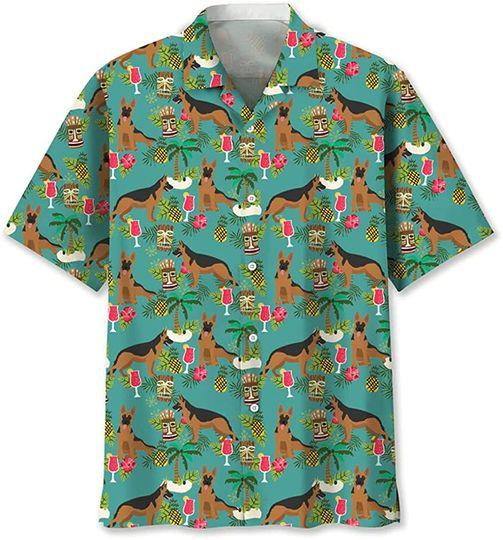 German shepherd hawaiian shirt gift for family and friend 2710437
