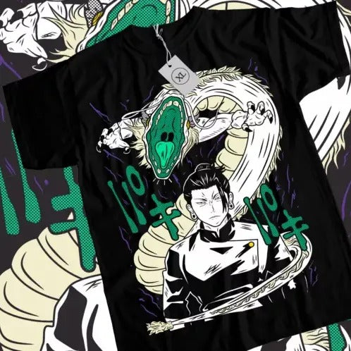 Geto Suguru Short Sleeve Jujutsu Kaisen Gojo Anime Unisex Shirt T-shirt All Size Hoodie, Sweatshirt | InkThreadWorks.com
