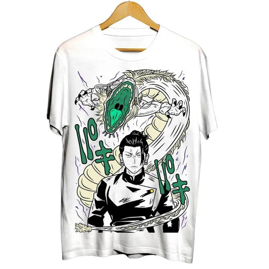 Geto Suguru Short Sleeve Jujutsu Kaisen, Gojo Anime Unisex Shirt, Jujutsu Kaisen Tshirt, Anime Shirt, Men vintage tee, Vintage anime tees, vintage graphic tees Crewneck Menswear Top Sweatshirt, Hoodie, Comfort Colors