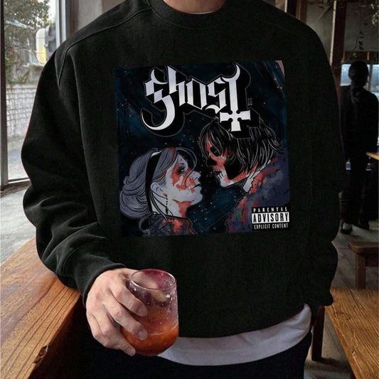 Ghost 3 Cheers for Sweet Revenge Sweatshirt, MCR Ghost Rock Band Graphic TShirt Hoodie K