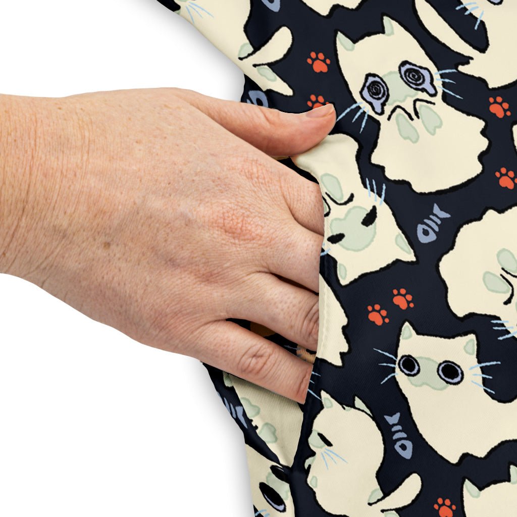 Ghost Cats Sleeveless Dress
