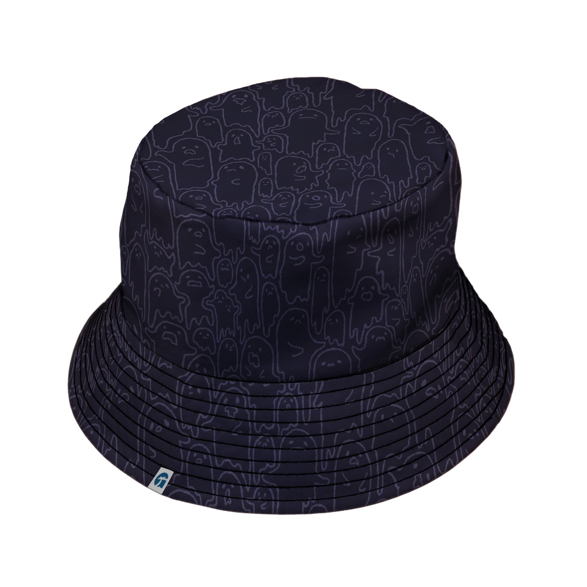 Ghost Wall Purple Bucket Hat