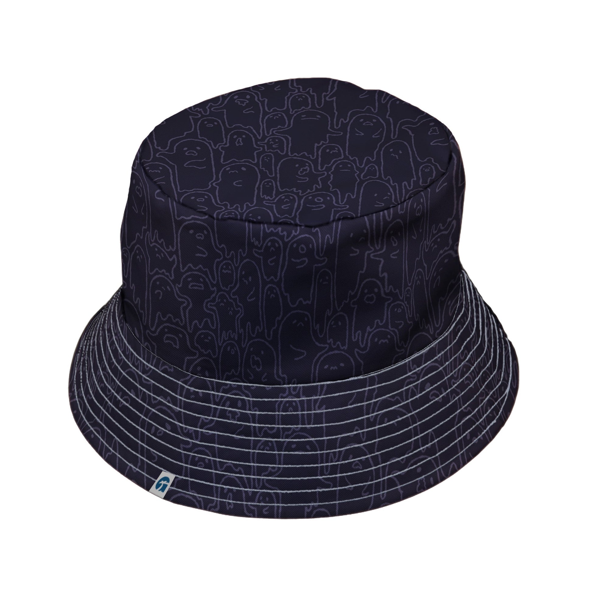 Ghost Wall Purple Bucket Hat