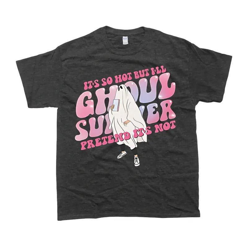 Ghoul Summer Summerween Tee, Spooky Shirt Cotton