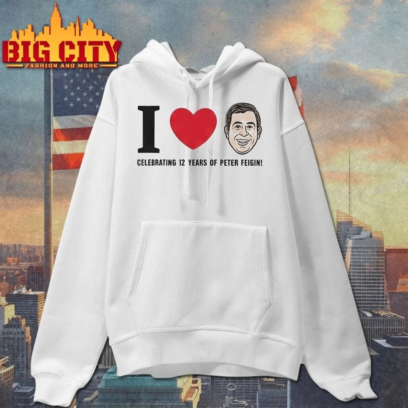 Giannis Antetokounmpo I Love Peter Celebrating 12 Years of Peter Feigin t-shirt