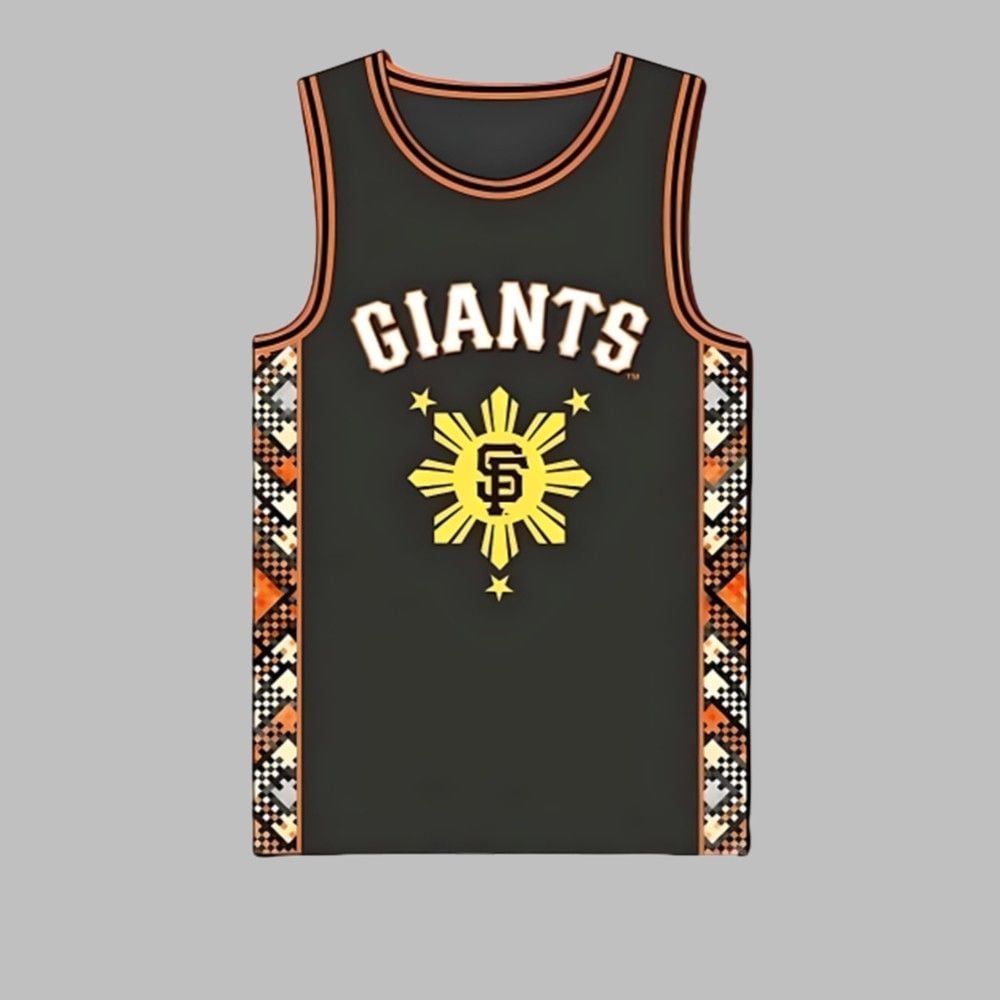 Giants Filipino Heritage Night Basketball Jersey Giveaway 2025 - Grishko.com