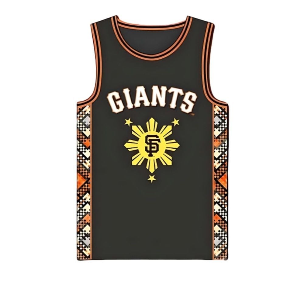 Giants Filipino Heritage Night Basketball Jersey Giveaway 2025 - Grishko.com