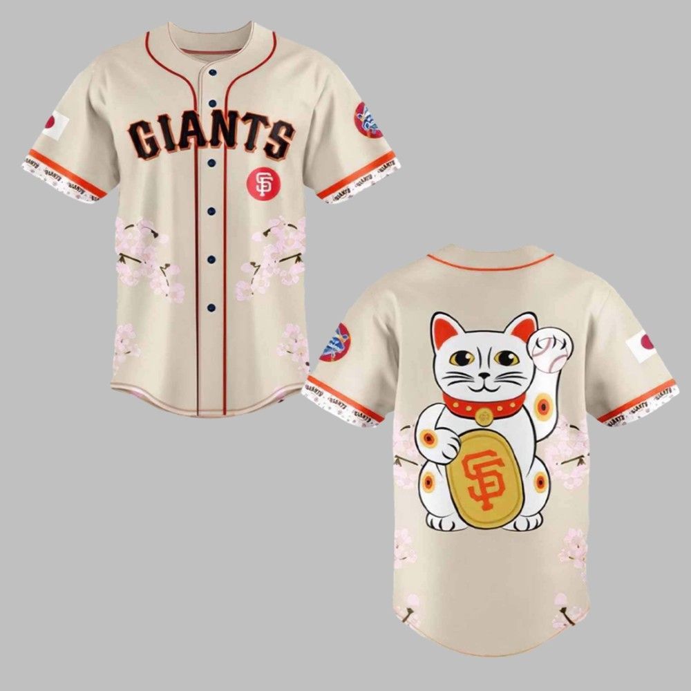 Giants Japanese Heritage Night 2025 Baseball Jersey - Grishko.com