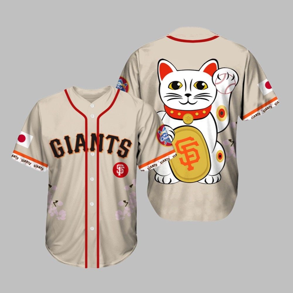 Giants Japanese Heritage Night Jersey 2025 - Grishko.com