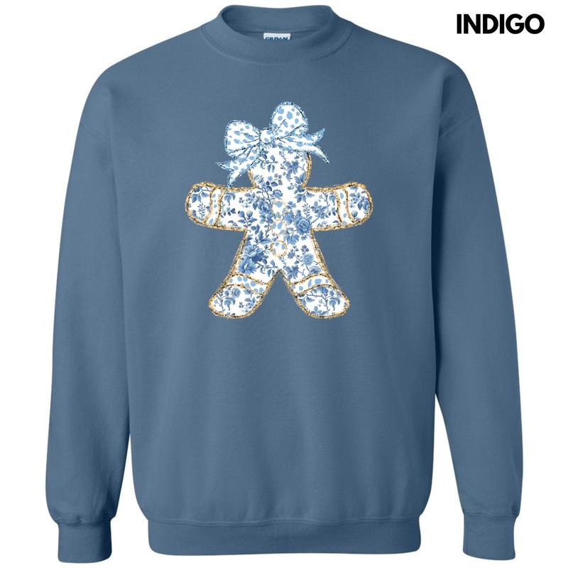 Gingerbread Chinoiserie Sweatshirt 'NLB' T-Shirts, Hoodie | InkThreadWorks.com