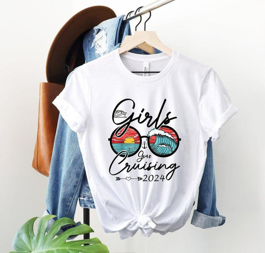Girls Gone Cruising Shirt, Cruise Shirt,Cruise Lovers Shirt,Vacation Cruise Trip Shirt,Matching Cruise Shirt,Girls Trip...