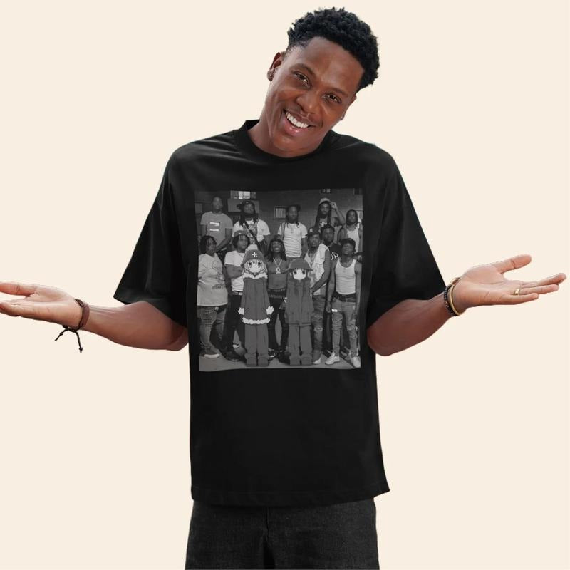 Girls Last Gang Shirt, Oblock Tour Hoodie, Anime Girls x Von Tee