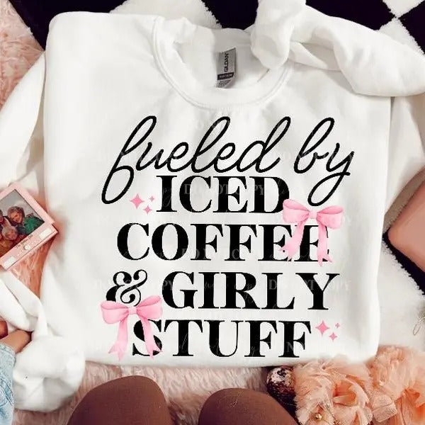 Girly Stuff DTF Transfers - THIS IS NOT A SHIRT Hoodie, Sweatshirt | InkThreadWorks.com