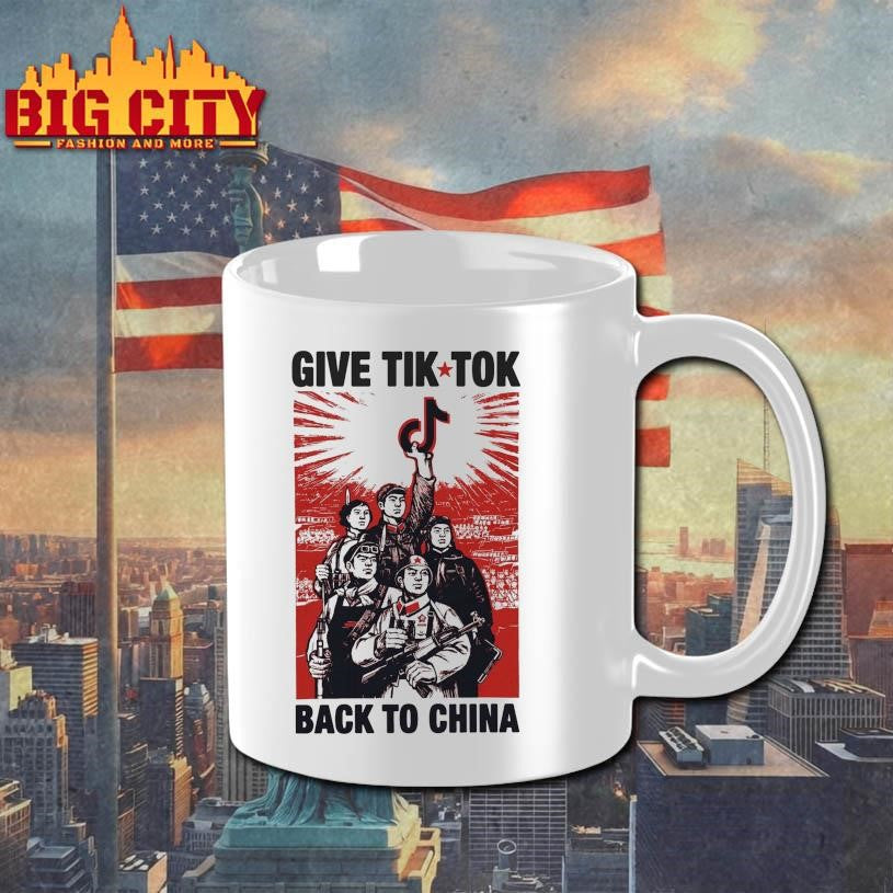 Give Tik Tok Back To China DS2 Shirt