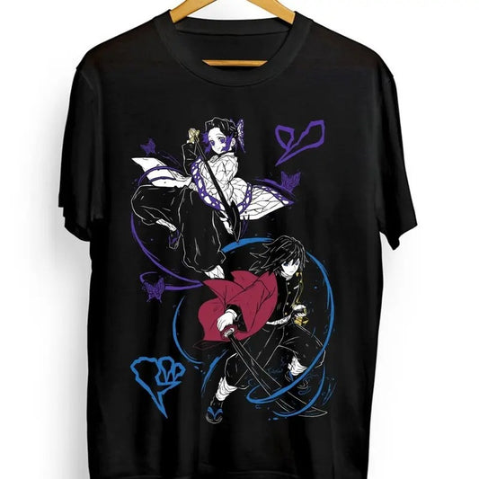 Giyu Tomioka T-Shirt Demon Slαyer Shinobu Kocho Nezuko Anime Shirt All Size