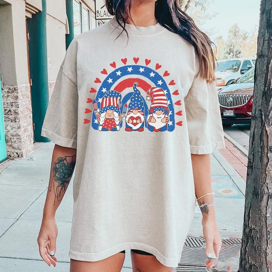 Gnomes Shirt Gnomes Shirt 4th Of July Shirts 4th Of July Gnomes Shirt American Flag Shirt 4th Of July Patriotic Shirts