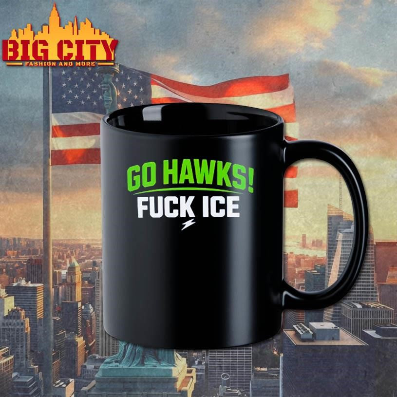 Go Hawks Fuck Ice Shirt