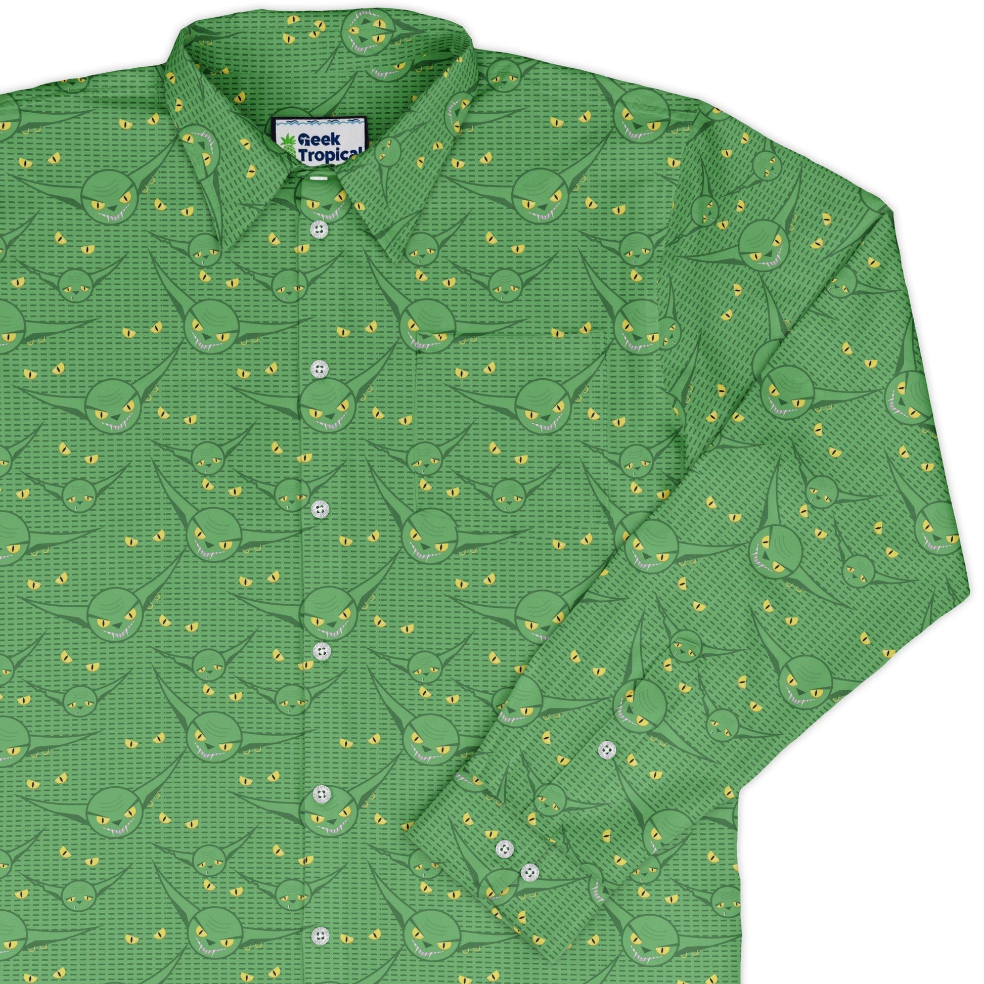 Goblins Long Sleeve Button Up Shirt