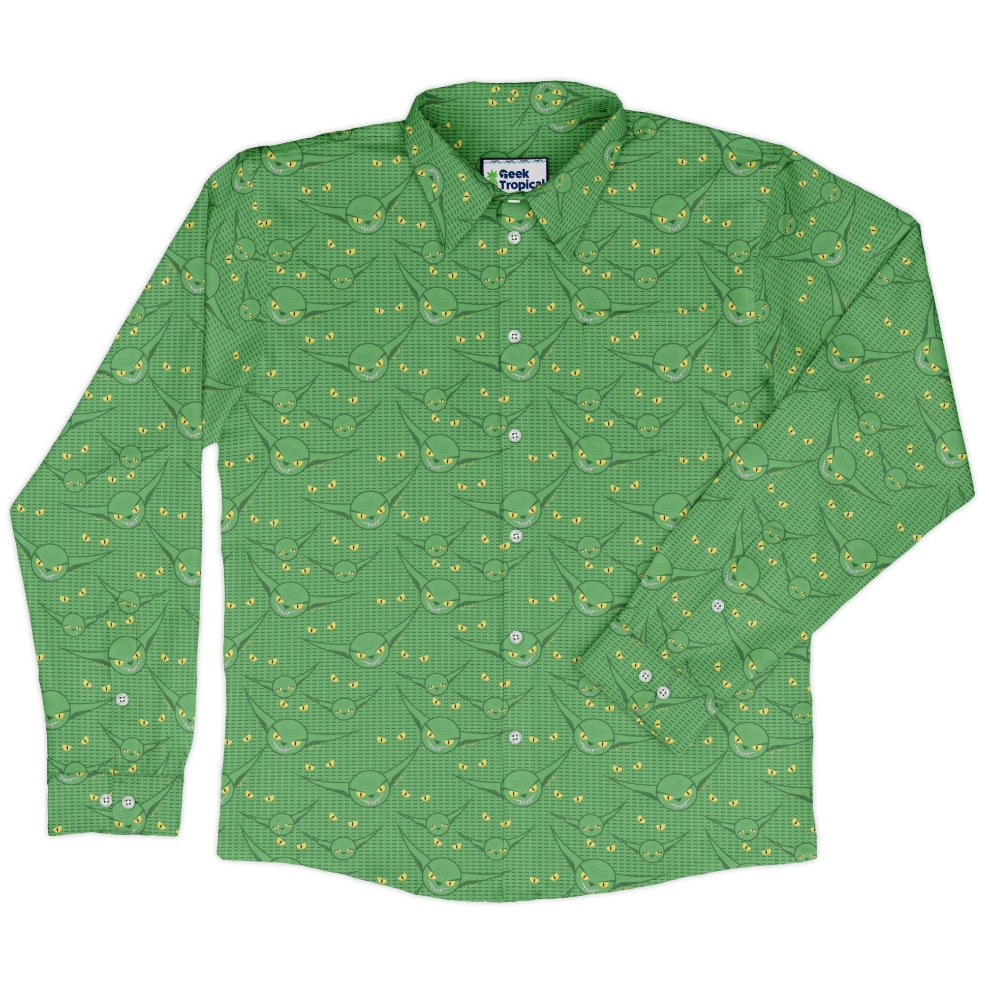 Goblins Long Sleeve Button Up Shirt