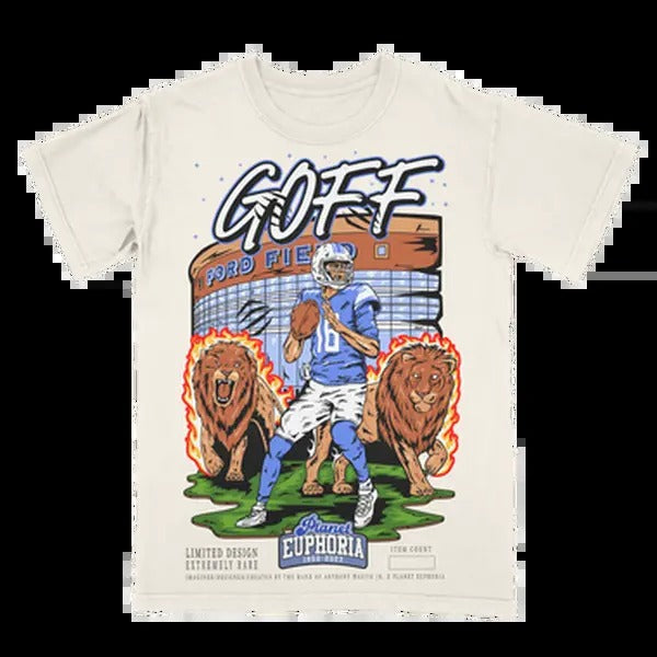 Goff Tee Hoodie, Sweatshirt | InkThreadWorks.com