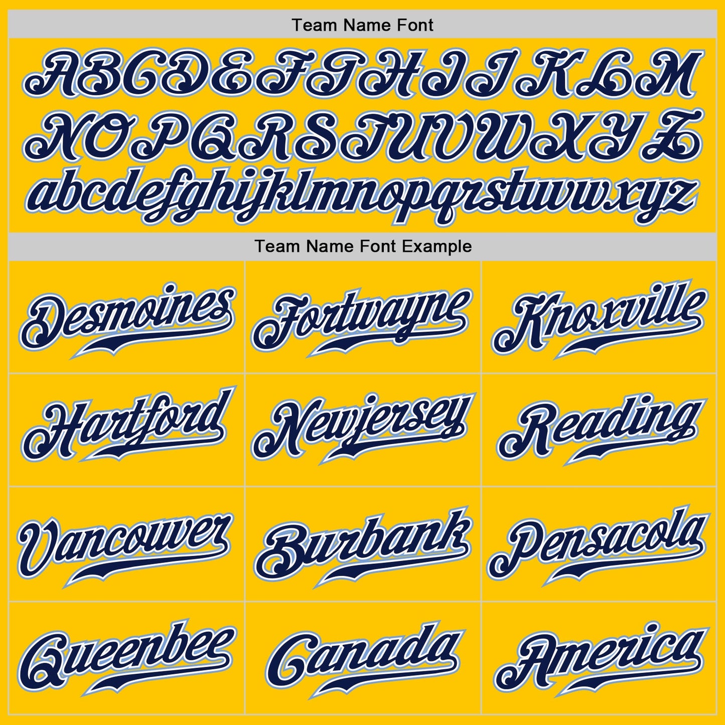 Custom Yellow Navy Pinstripe Navy-Light Blue Authentic Baseball Jersey
