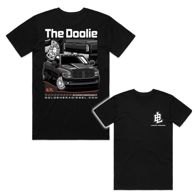 Golden Era Diesel Lindsay Bercosky Doolie T-shirt Graphic Car Tee Stylish Car Merch For Automotive Enthusiasts