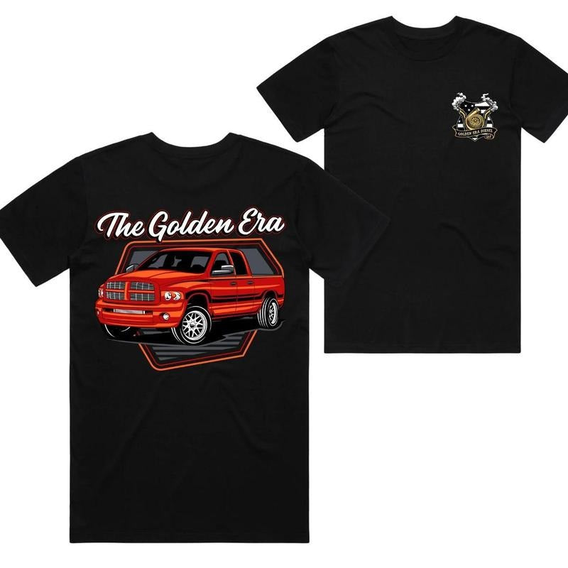 Golden Era Third Gen Tee - Graphic Truck Stylish Car Merch For Automotive Enthusiasts Shirt For Lover Car