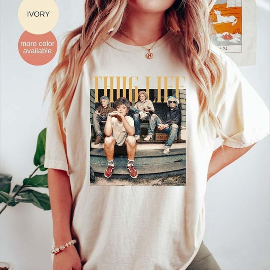 Golden Girls Thug Life Comfort Colors Shirt, The Golden Girls Fan Shirt, Golden Girls Lover Gift Shirt, 80s TV Sitcom...