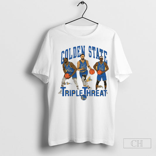 Golden State Warriors Triple Threat Green Curry Butler Iii Shirt