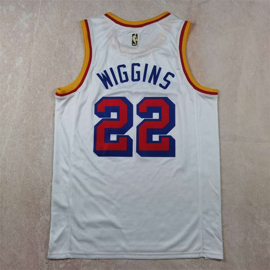 Golden State Warriors #22 Andrew Wiggins Hot Press Warriors 22 Classic White s-xxl Style 1