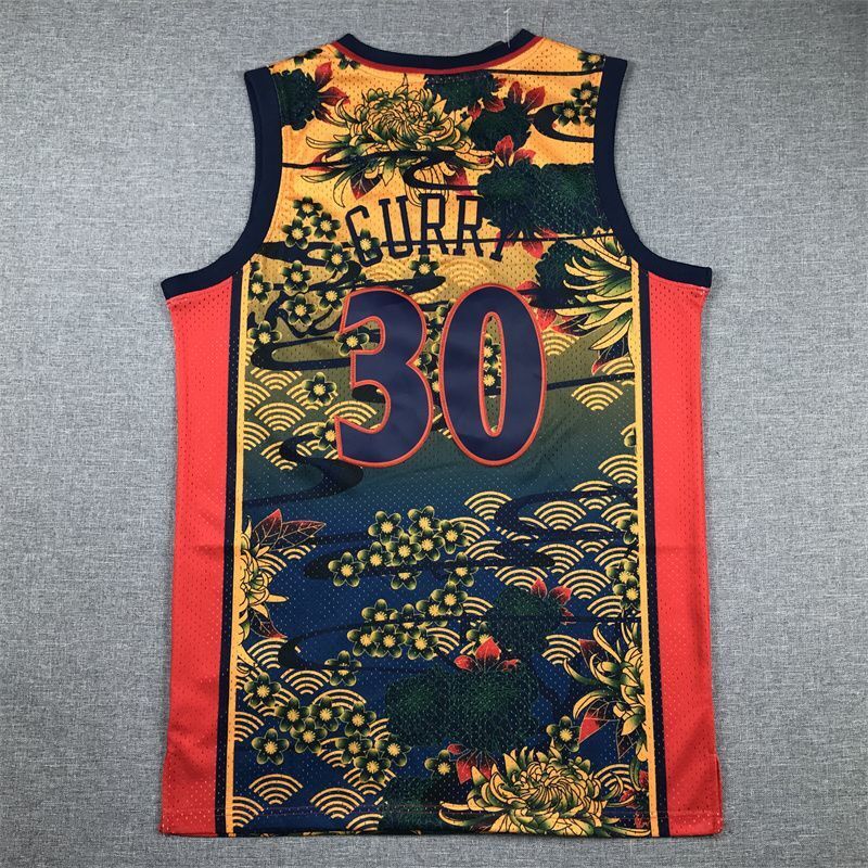 Golden State Warriors #30 Stephen Curry Warriors 30 # Curry Year of Rabbit Commemorative Style 1