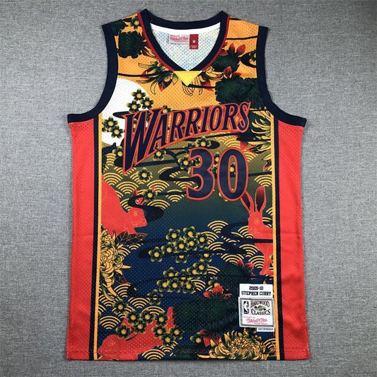 Golden State Warriors #30 Stephen Curry Warriors 30 # Curry Year of Rabbit Commemorative Style 2