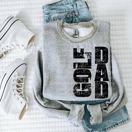 Golf Dad DTF Transfers - THIS IS NOT A SHIRT Hoodie, Sweatshirt | InkThreadWorks.com