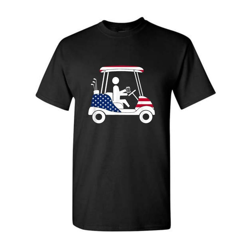 Golfing Beer Drinker T-Shirt Sweatshirt Hoodie, Unisex Shirt | InkThreadWorks.com