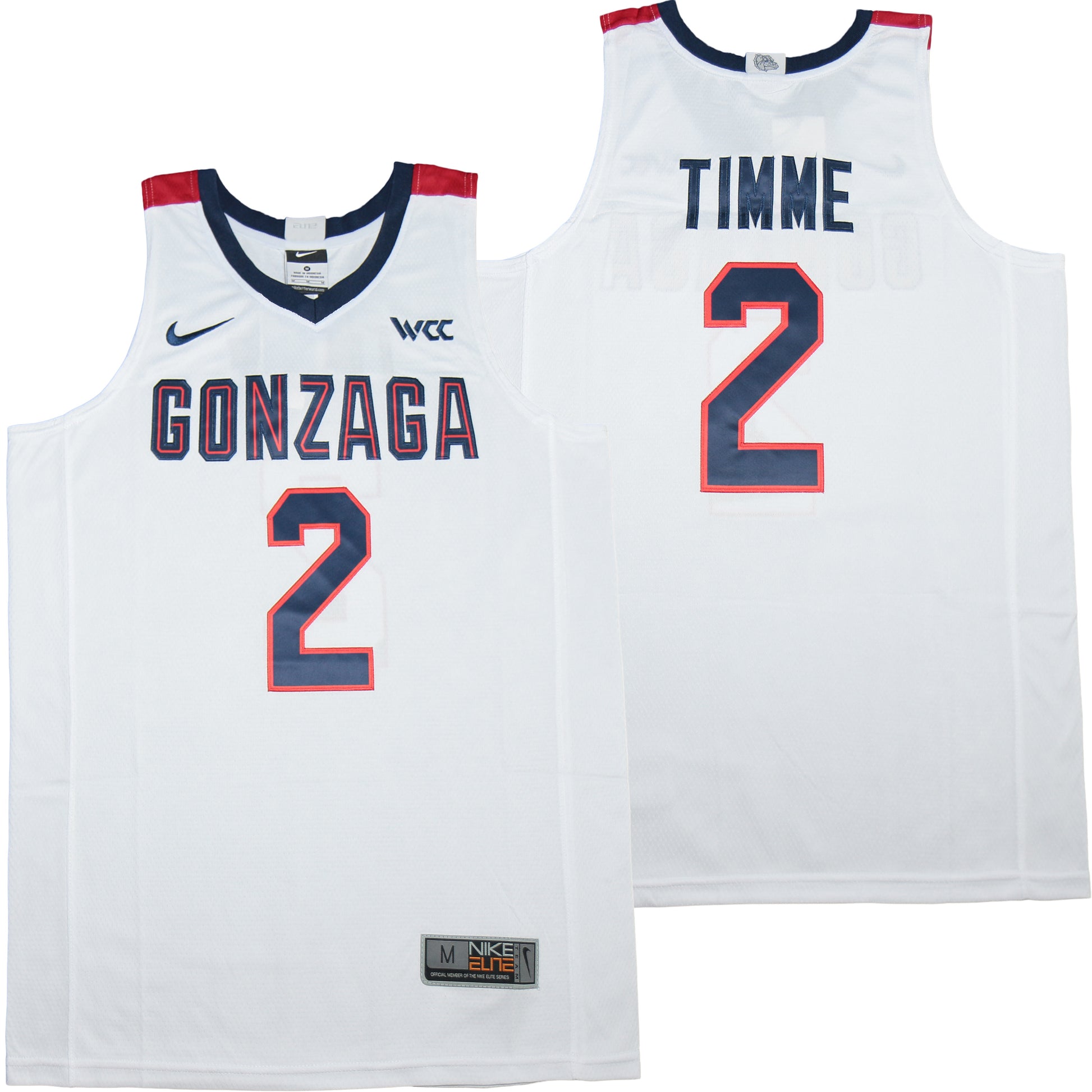 Gonzaga Bulldogs #2 Drew Timme Style 2