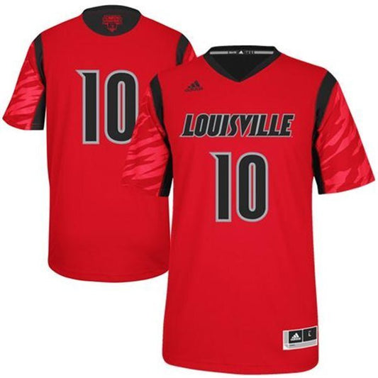 Gorgui Dieng #10 Red Big East Logo 1
