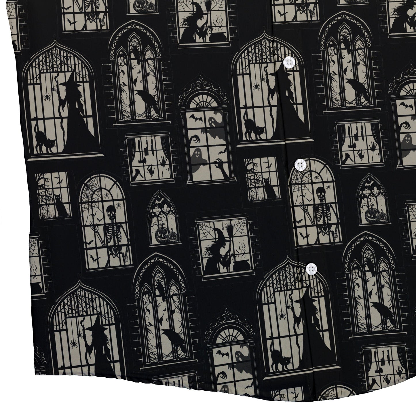 Gothic Windows Button Up Shirt