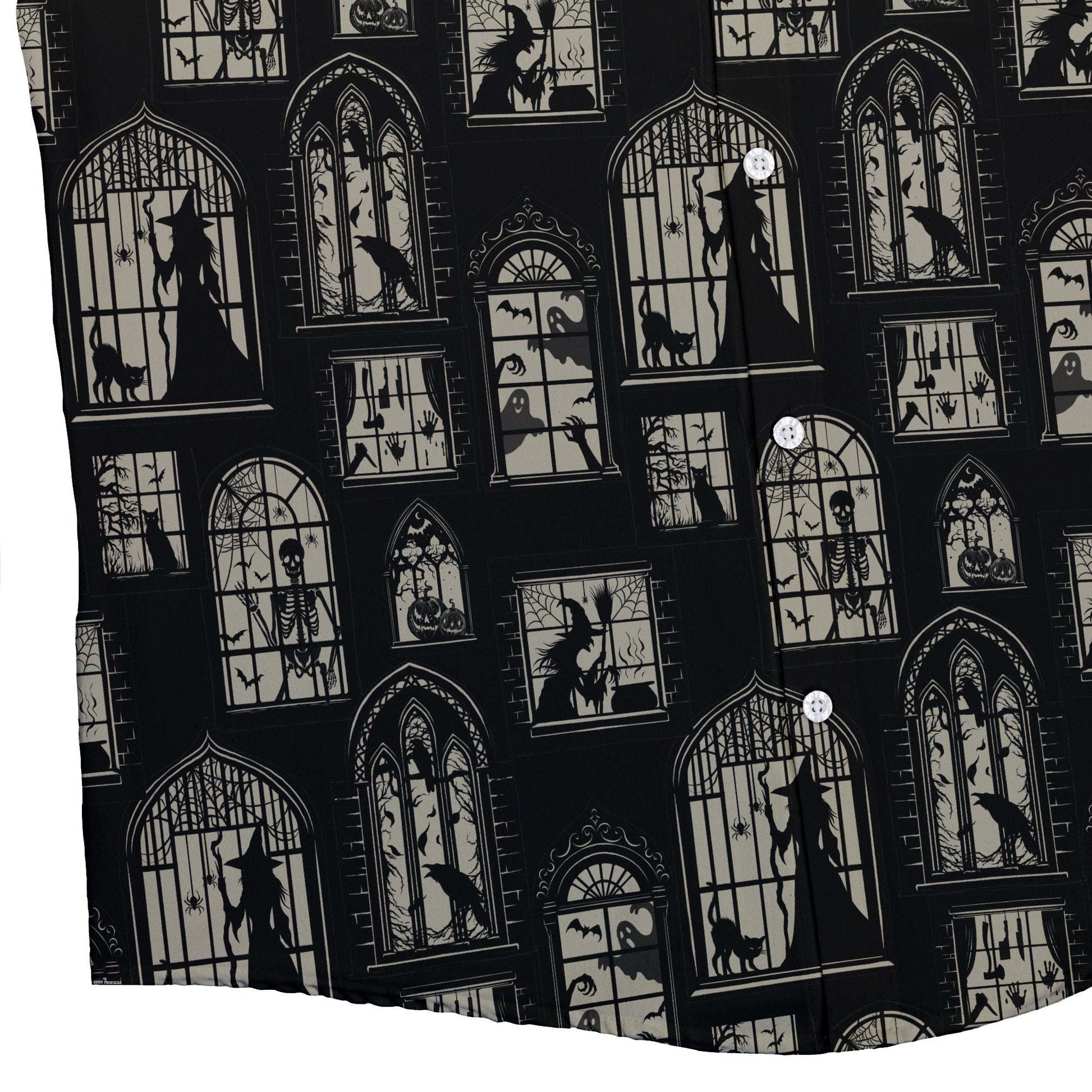 Gothic Windows Button Up Shirt