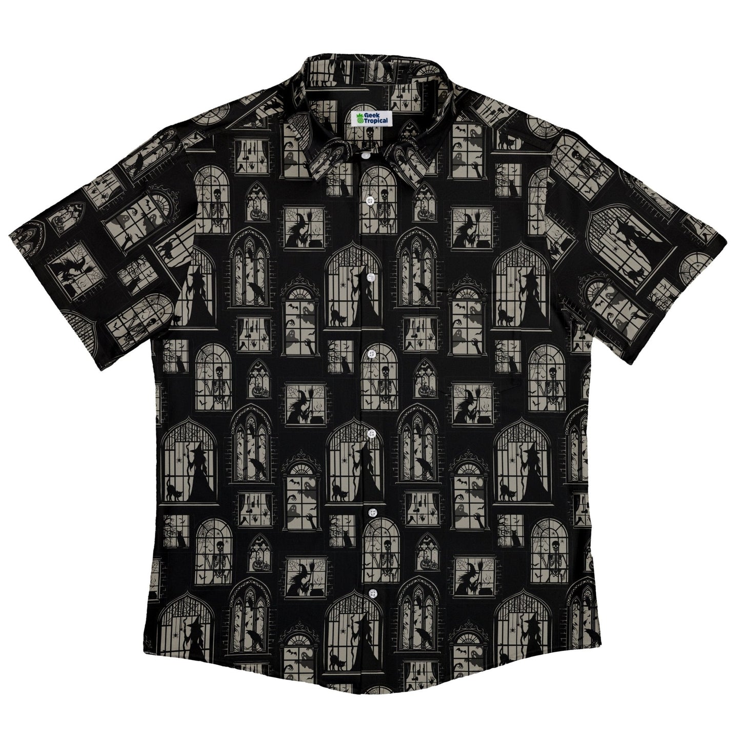 Gothic Windows Button Up Shirt
