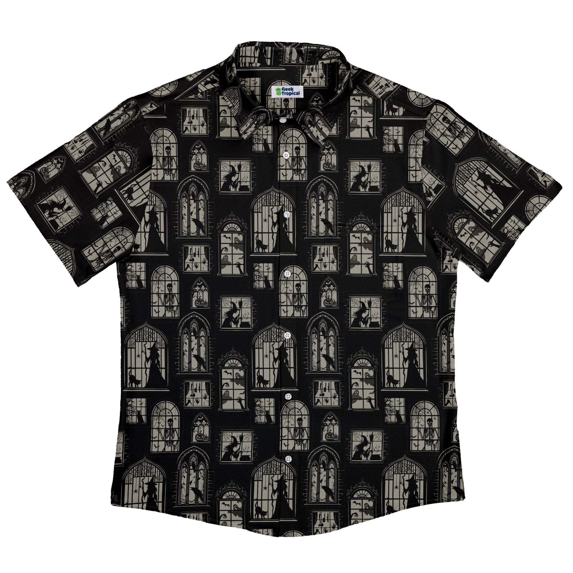 Gothic Windows Button Up Shirt