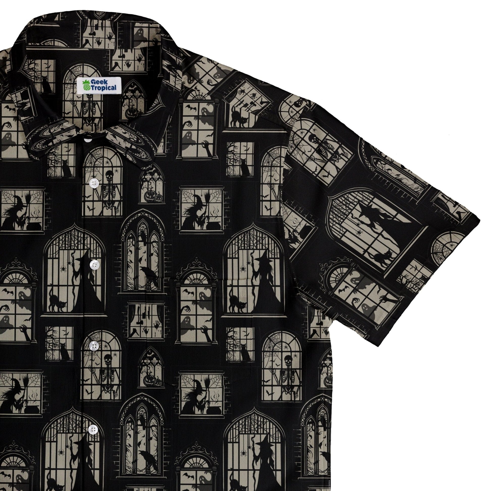 Gothic Windows Button Up Shirt