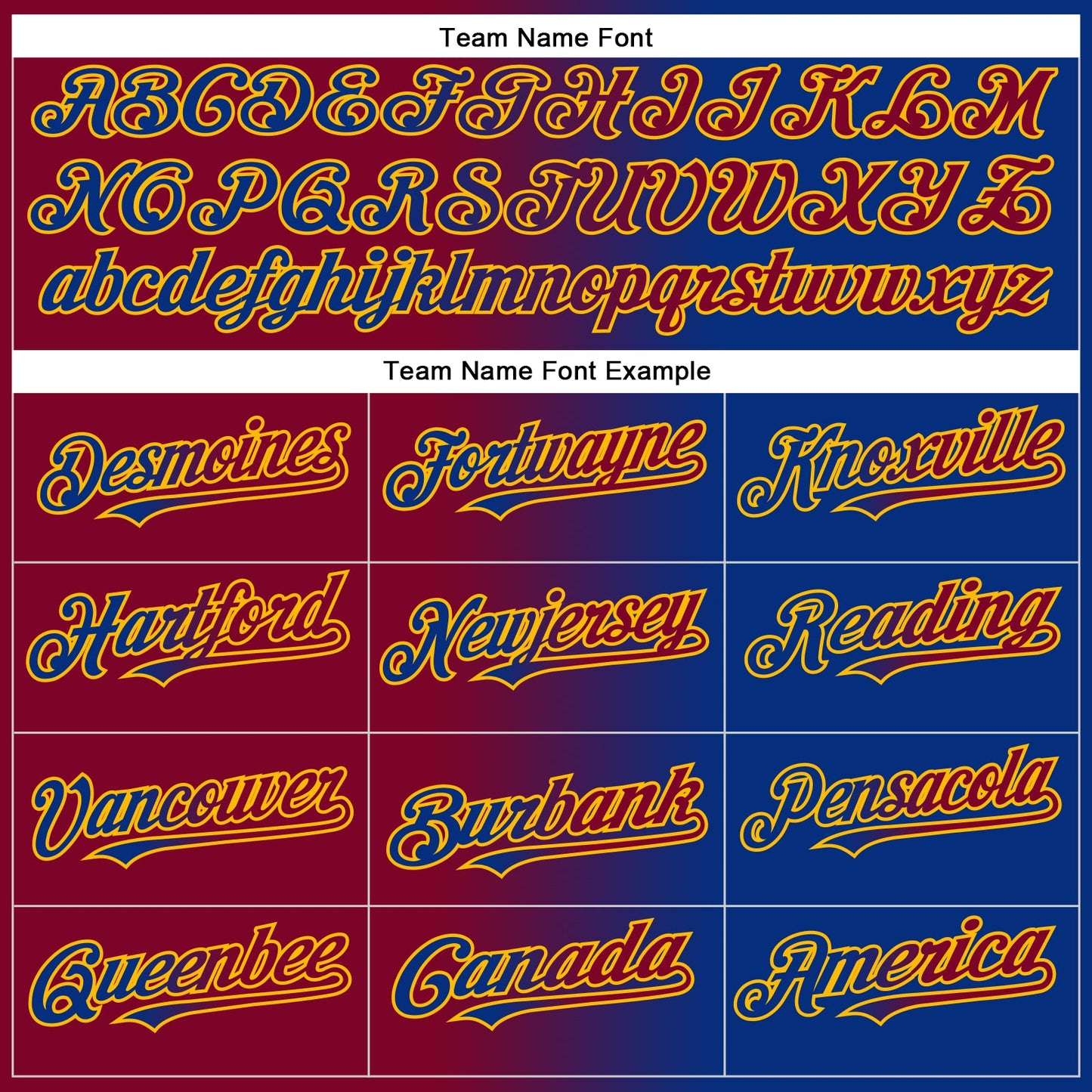 Custom Royal Maroon-Gold Authentic Gradient Fashion Baseball Jersey