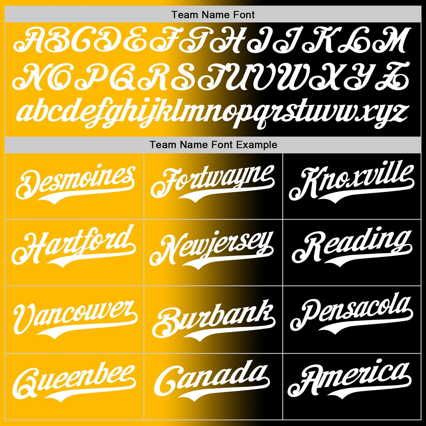 Custom Black White-Gold Authentic Gradient Fashion Baseball Jersey