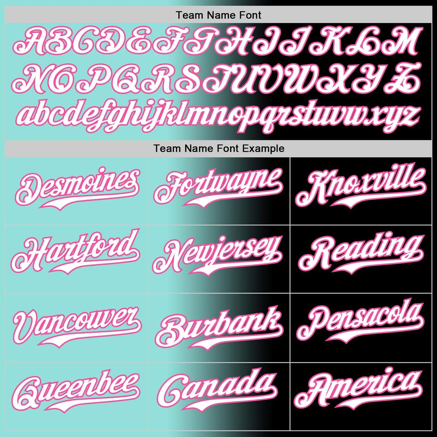 Custom Black White Ice Blue-Pink Authentic Gradient Fashion Baseball Jersey