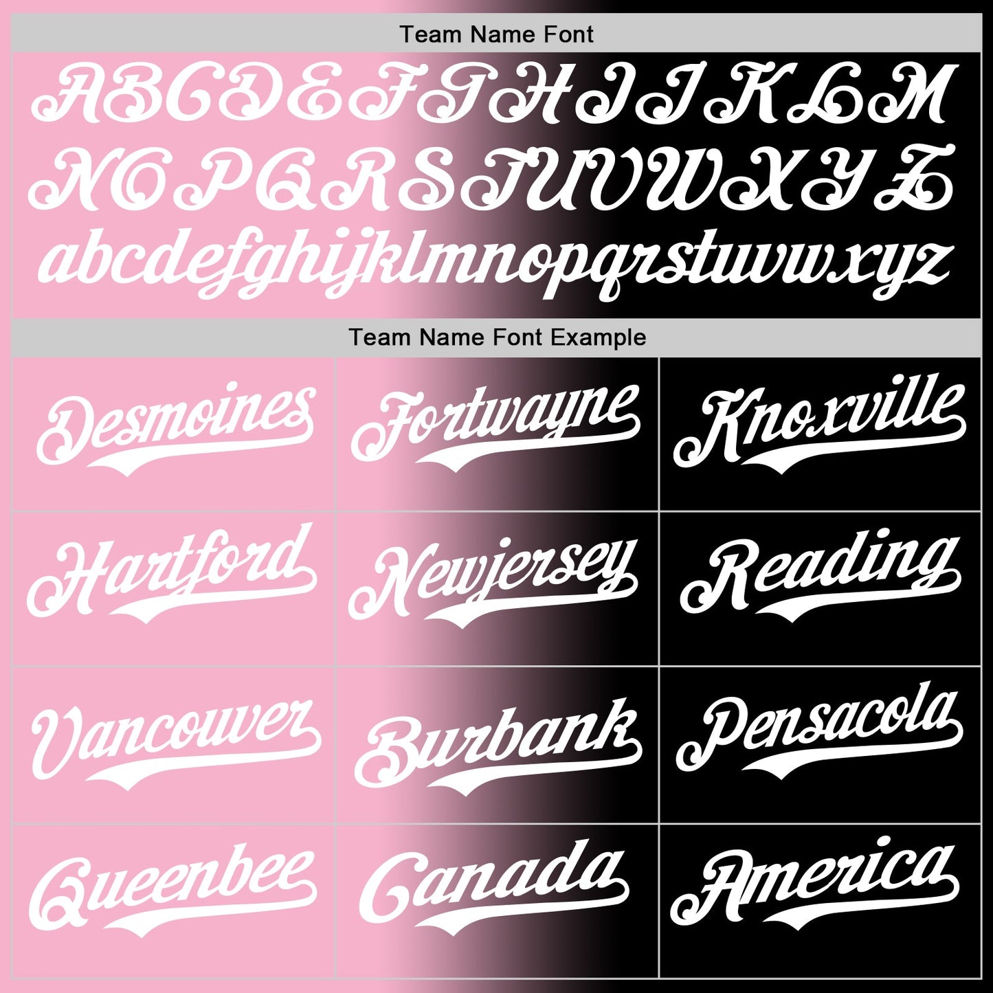 Custom Black White-Light Pink Authentic Gradient Fashion Baseball Jersey