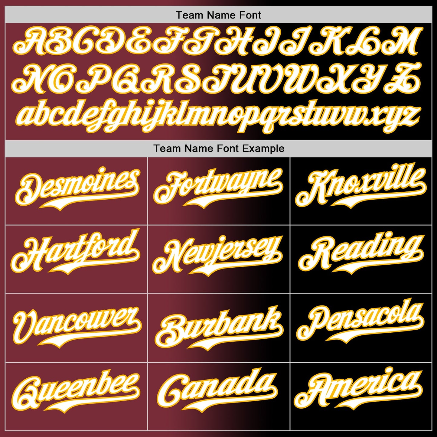 Custom Black White Burgundy-Gold Authentic Gradient Fashion Baseball Jersey