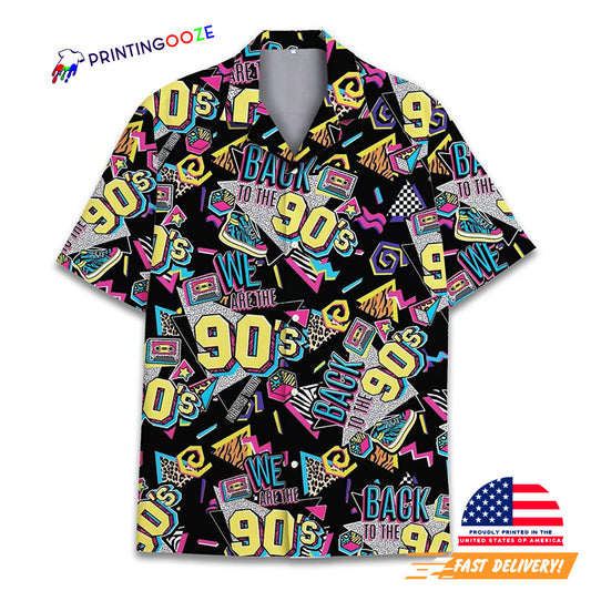 Graffiti We Are The 90’s Hawaiian Shirt