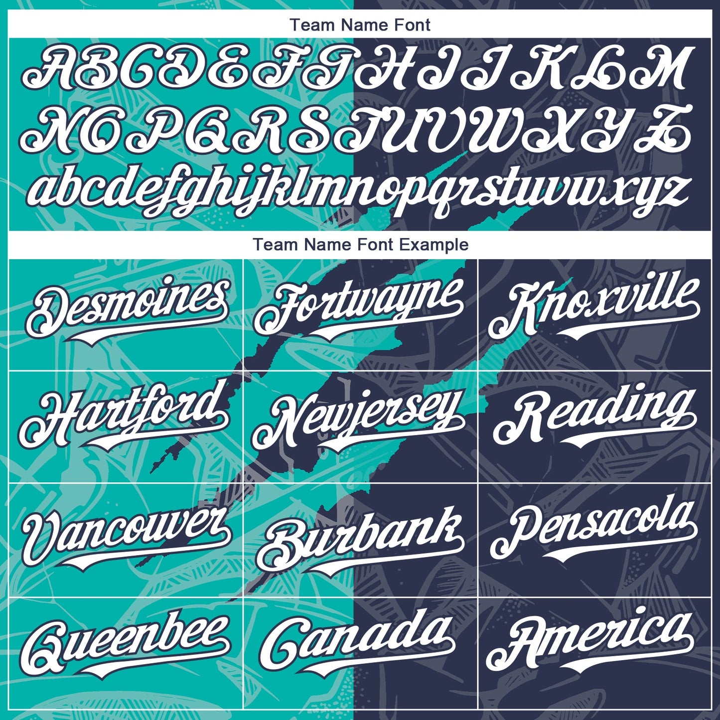 Custom Graffiti Pattern White Navy-Aqua 3D Scratch Authentic Baseball Jersey