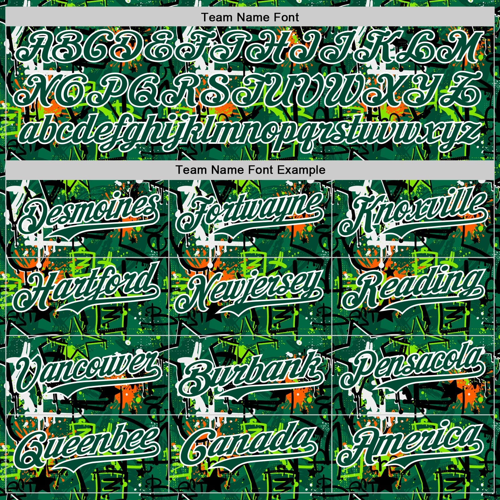 Custom Graffiti Pattern Green-White Splatter Authentic Baseball Jersey